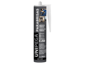 UNIPEGA PARABRISAS NEGRO CARTUCHO 280ML