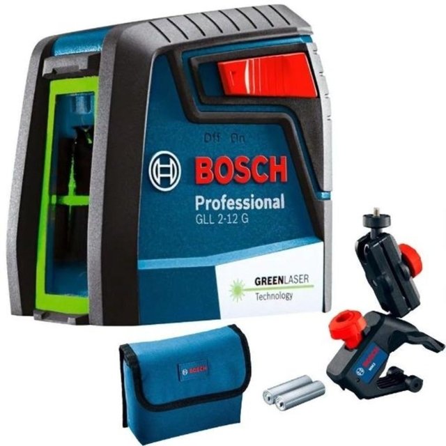 NIVEL LASER GLL 2-12 G LUZ VERDE BOSCH
