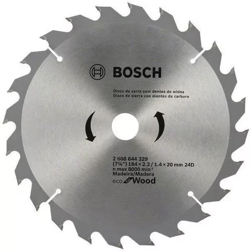 DISCO SIERRA CIRCULAR 7 1/4" X 24D