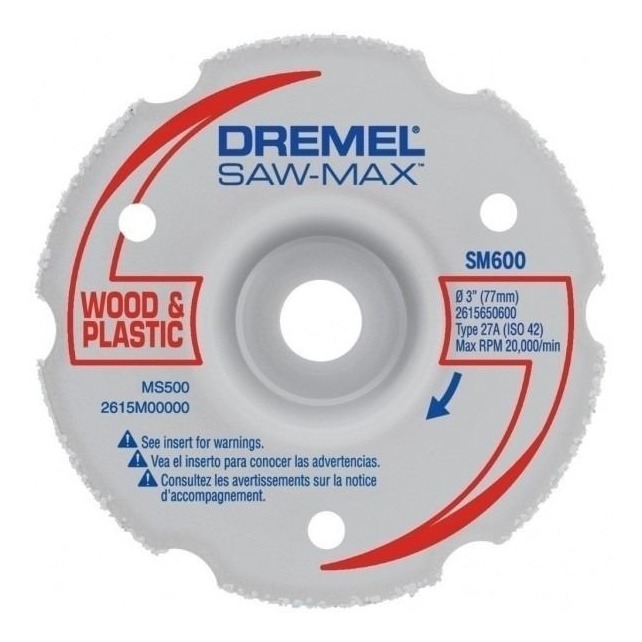 DISCO DE CORTE A RAS SAW MAX DREMEL