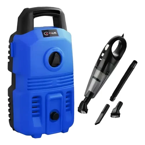 HIDROLAVADORA 110BAR 1300W + ASPIRADORA 12V