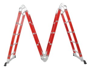 ESCALERA FIBRA ARTICULADA 4X5 5.7MT KLD