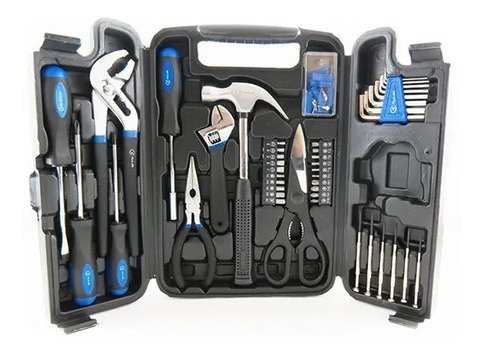 SET HERRAMIENTAS 130 PZAS CAJA PLEGABLE