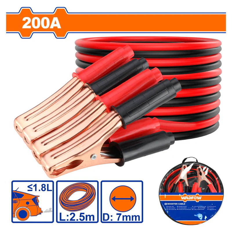 JUEGO DE CABLE ARRANQUE BATERIA WADFOW