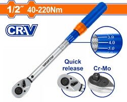 TORQUIMETRO DE SAFE 1/2" 40-220 Nm