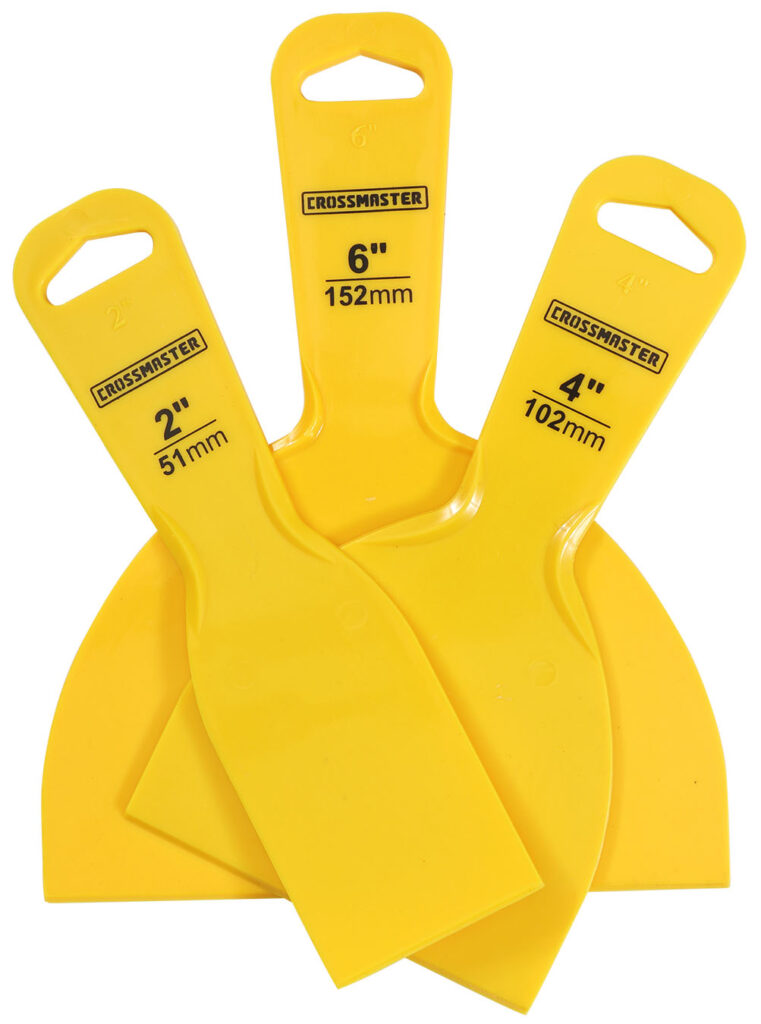 SET ESPATULAS PLASTICAS X 3 UND CROSSMAN