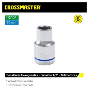 BOCALLAVE HEXAGONAL 1/2" 11MM