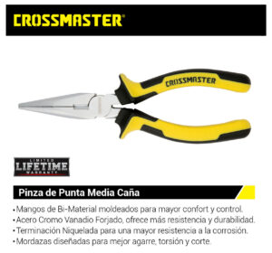 PINZA D/PUNTA 1/2 CAÑA 6"