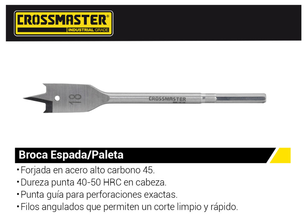 MECHA PALETA P/MADERA