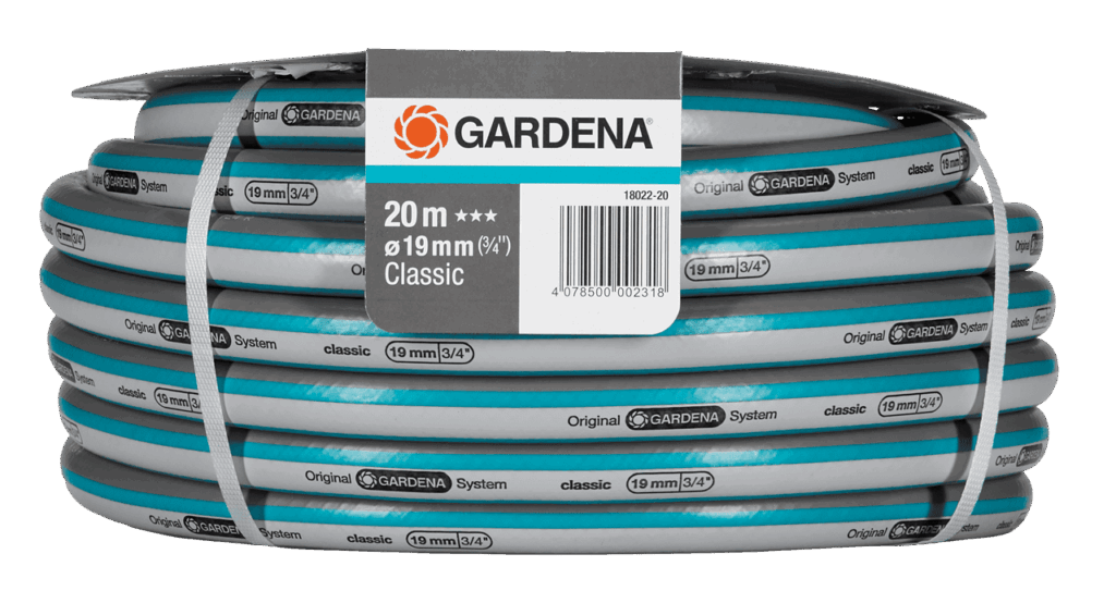 MANGUERA CLASSIC 19 MM (3/4") X 20 MTS GARDENA