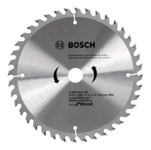 DISCO SIERRA CIRCULAR 7 1/4" X40D P/MADE