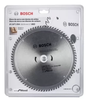 DISCO SIERRA CIRCULAR 10" X80D P/MADERA