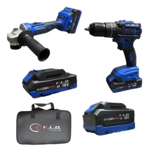 COMBO TALADRO + AMOLADORA BRUSHLESS 18V