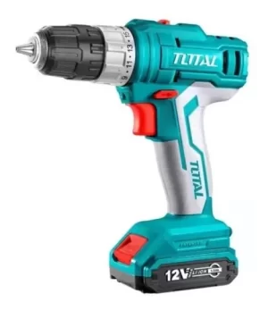 TALADRO PERCUTOR 12V TOTAL 2BAT + CARG